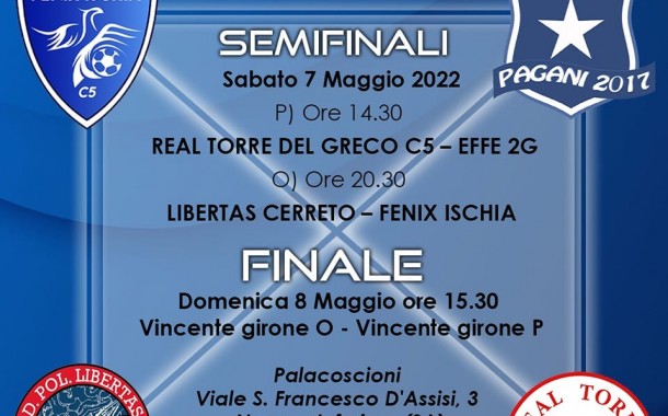 Final Four Coppa Campania D, si comincia con Real Torre del Greco-Effe 2G: i risultati