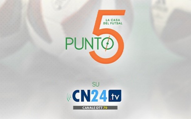 Punto 5 la Casa del Futsal: stasera alle 23 su CalcioNapoli24 (ch. 79 dtt) l’ottava puntata