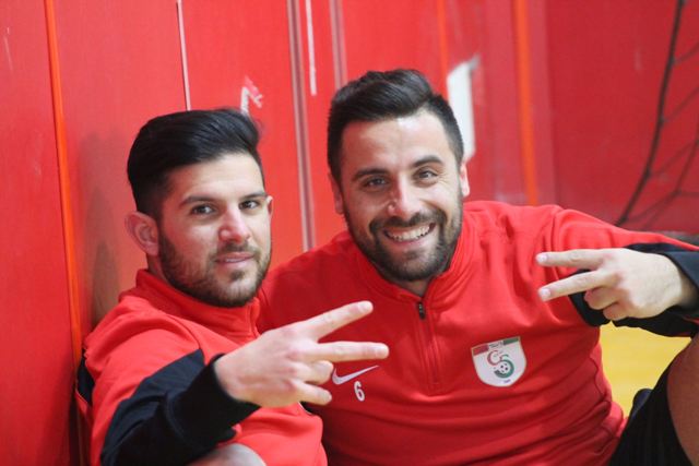 Carmine Maddalena e Giovanni Abate, autori rispettivamente di tre e due gol
