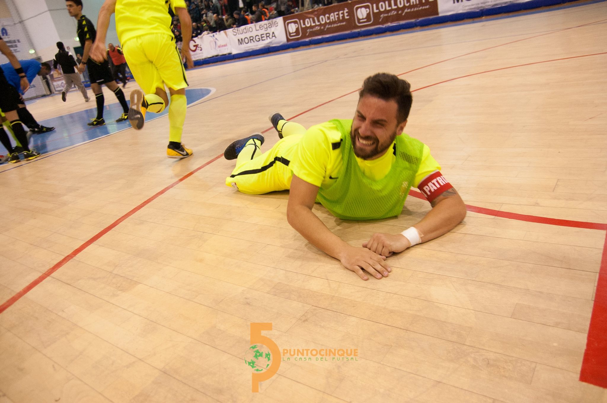 La gioia di Giovanni Abate in uno scatto di Diego Di Donato