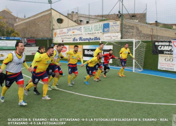 L’Ottaviano vede la serie B: comunicato e sintesi del match contro il Gladiator Sant’Erasmo