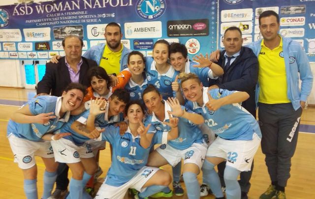 La gioia della Woman Napoli
