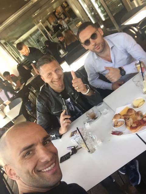 Giovanni Maggio con Dino Manna e Matteo Chierchia