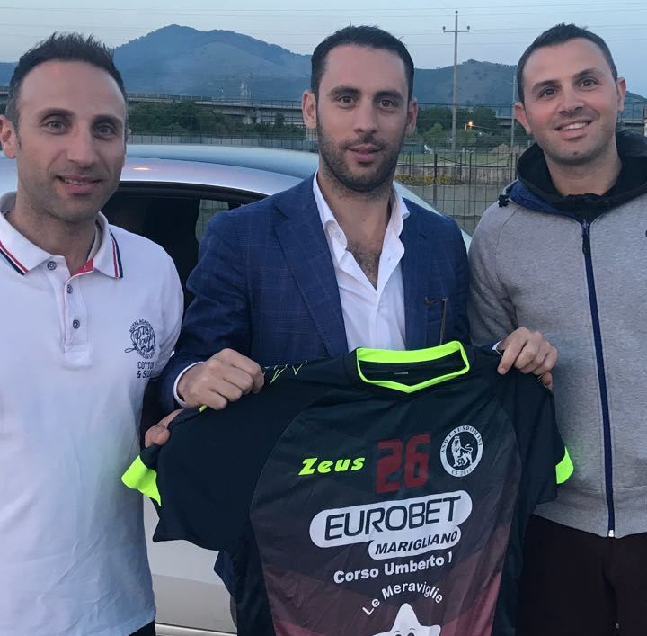 Vuolo e Santoro col presidente Manna