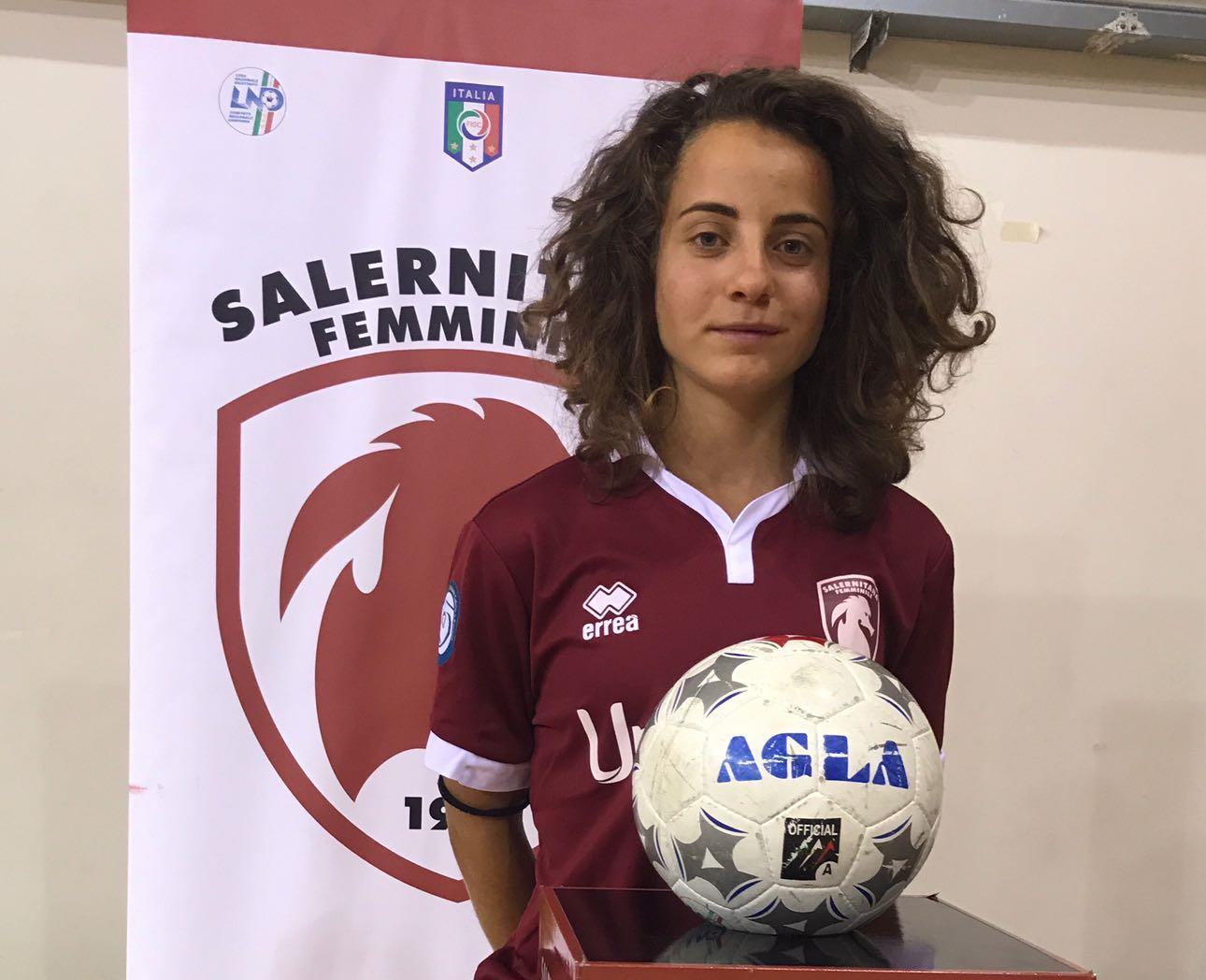 La Salernitana ufficializza il secondo colpo benvenuta Raffaella