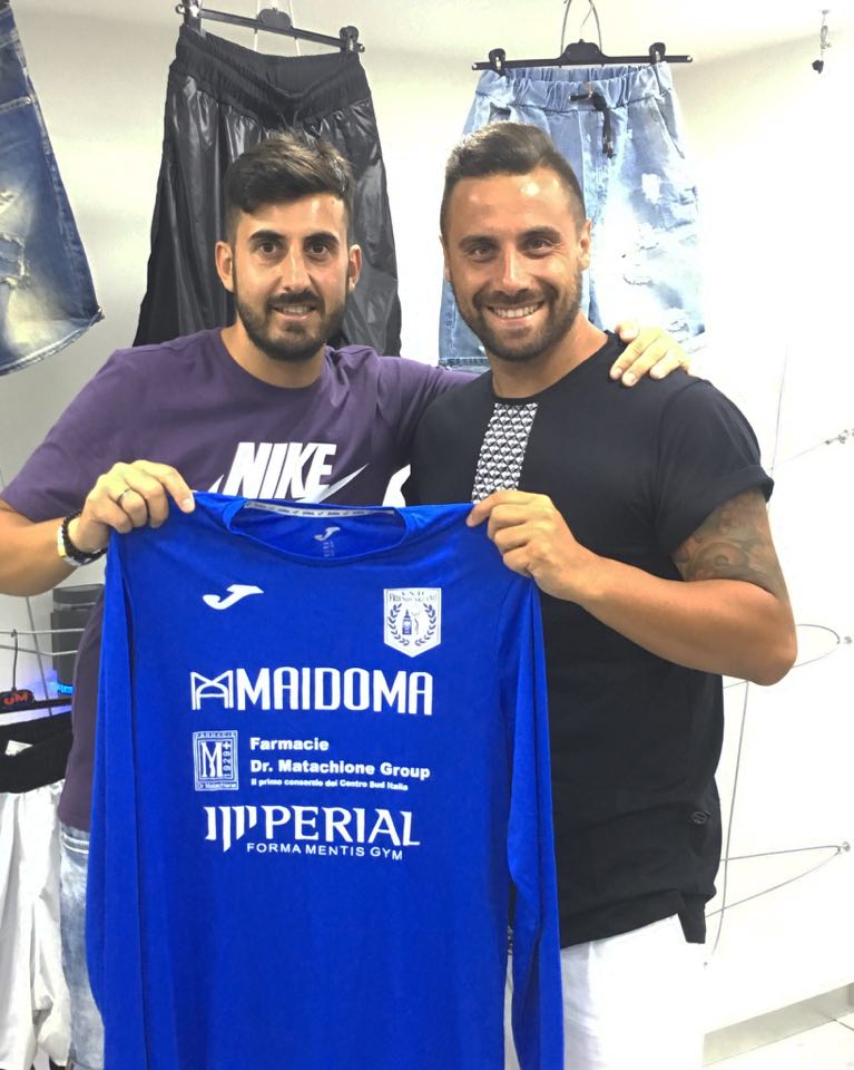Il direttore Mazzarella con Giovanni Abate