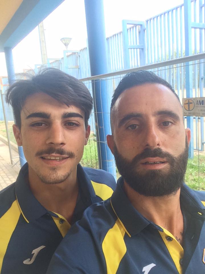 Antonio Campano e Michele Visone, protagonisti della vittoria odierna del Real San Giuseppe