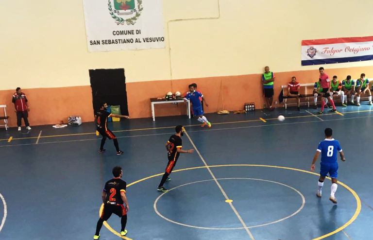 Fase di gioco Sorrento-Benevento5