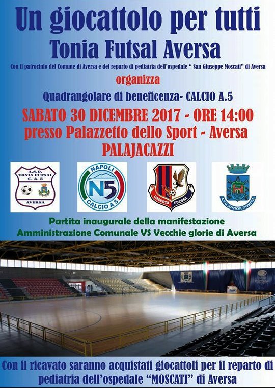 LOCANDINA QUADRANGOLARE BENEFICENZA AVERSA