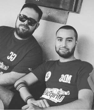De siano in foto con Caruso