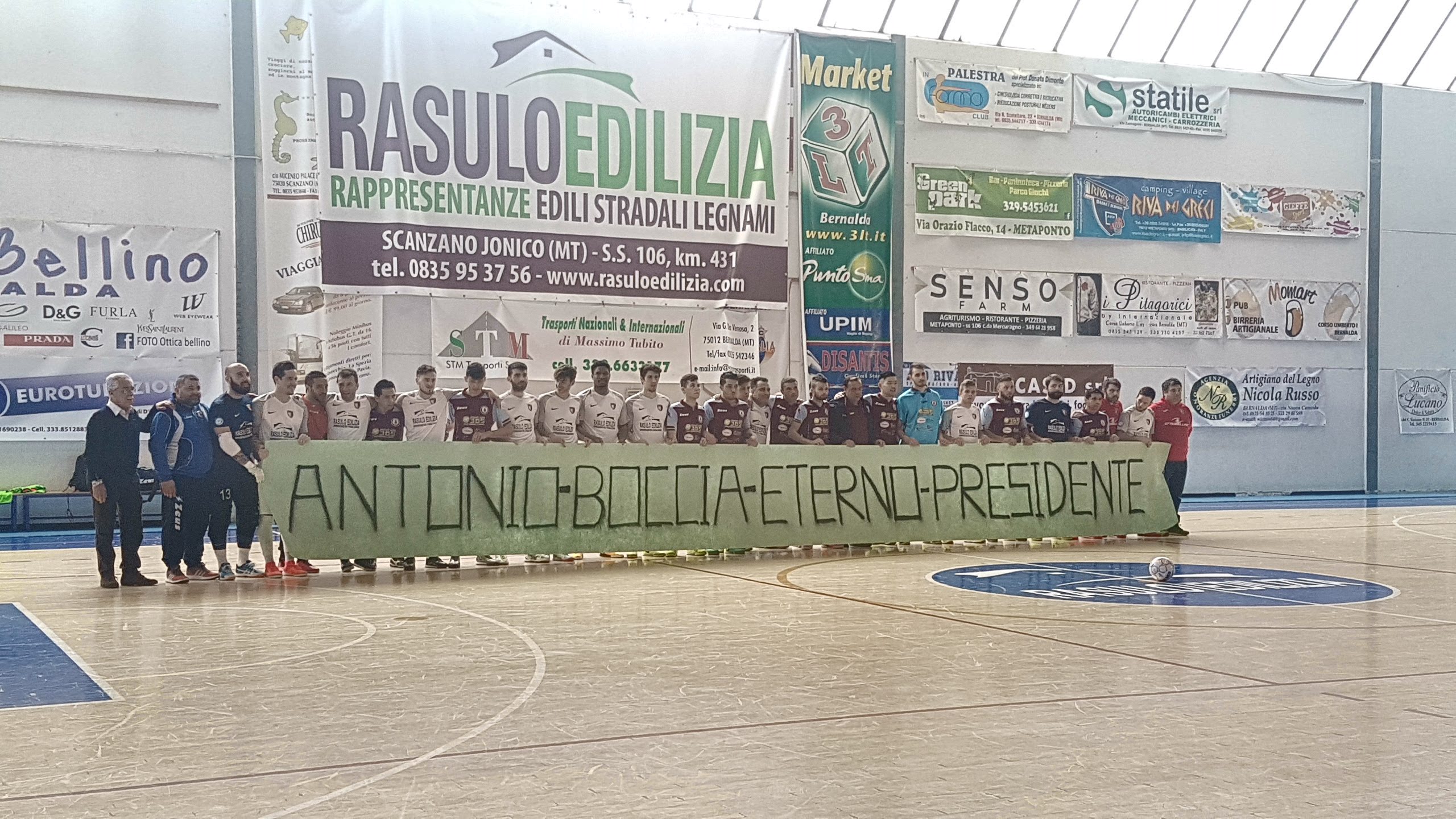 Striscione Boccia Bernalda