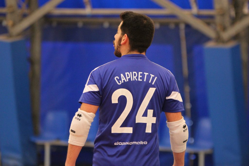 Carlo Capiretti, portiere del Real San Giuseppe