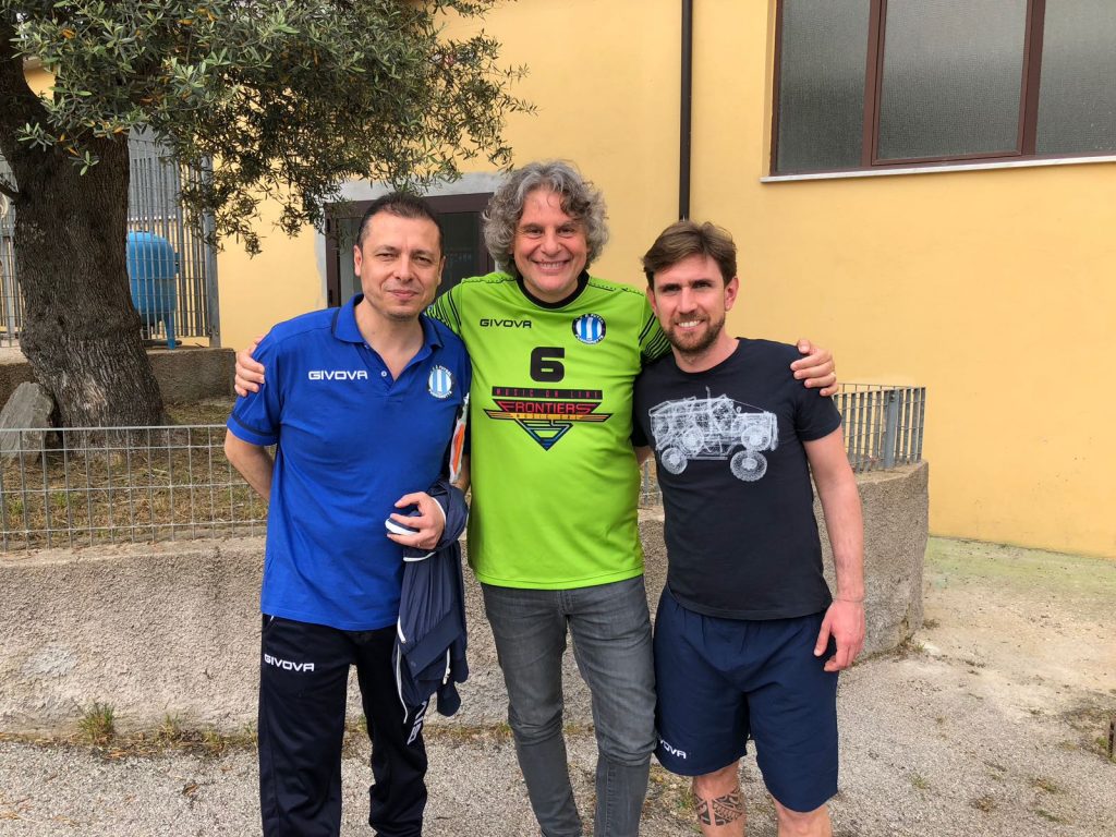 Serafino Perugino, al centro, con Ferri e Scolavino 