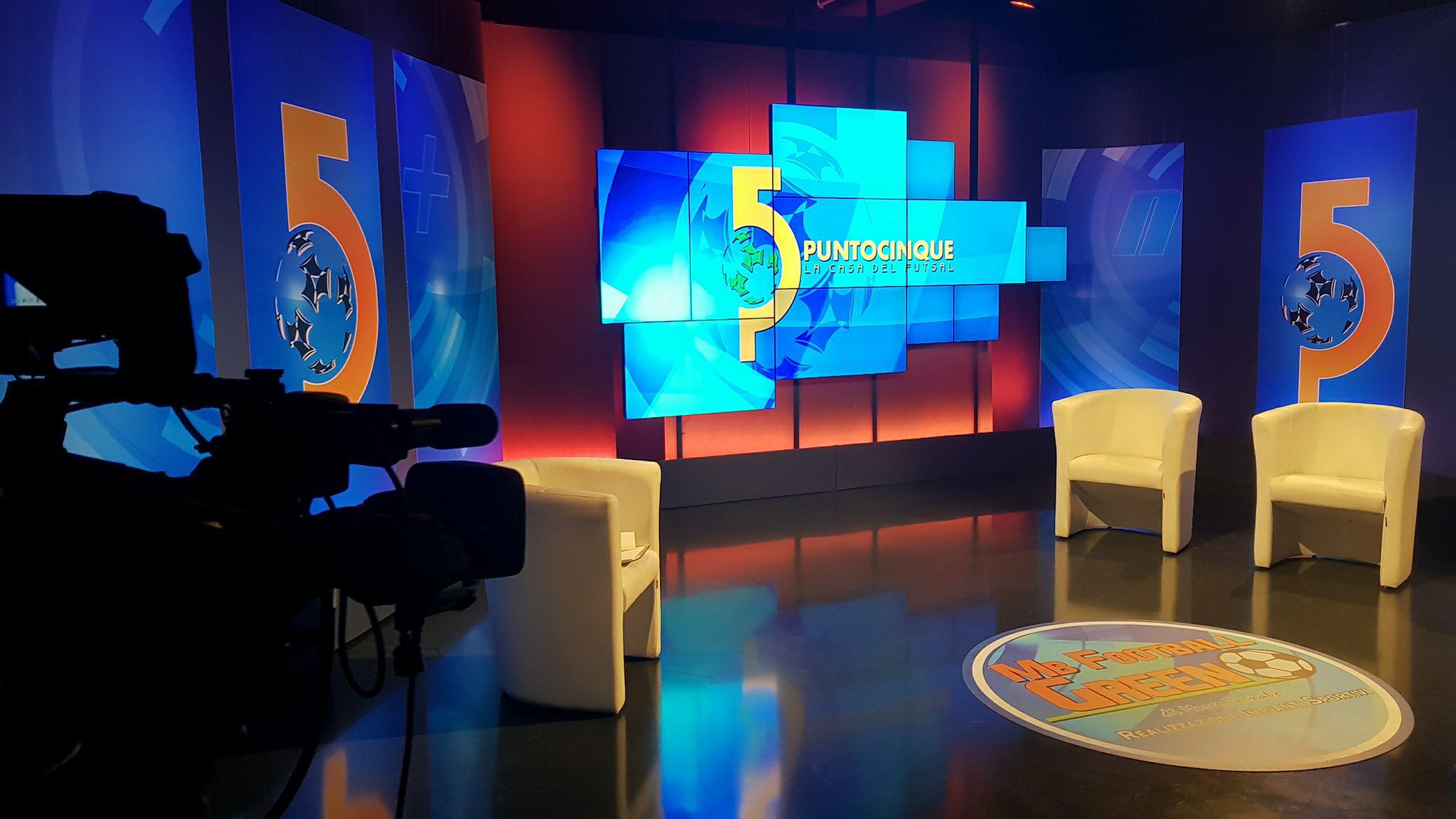 Lo studio di Punto 5 la casa del Futsal a Piuenne