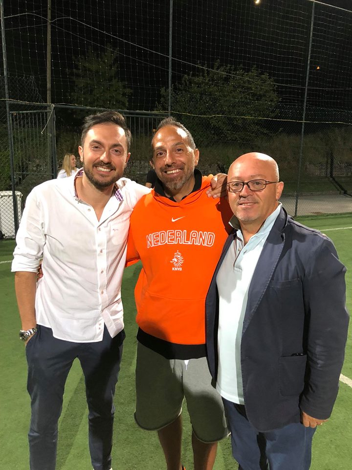 Maurizio Laterani con Vincenzo Spinelli e Giuseppe Pucciariello
