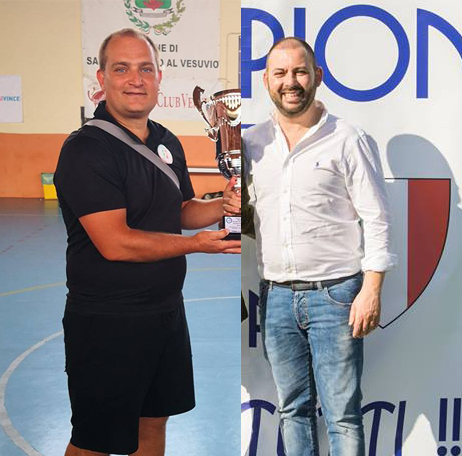 Pino Falcone e Gennaro Pastore hanno dato vita al Pozzuoli Futsal Flegrea