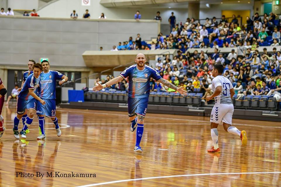 Angelo Schininà al Futsal Kobe 2018