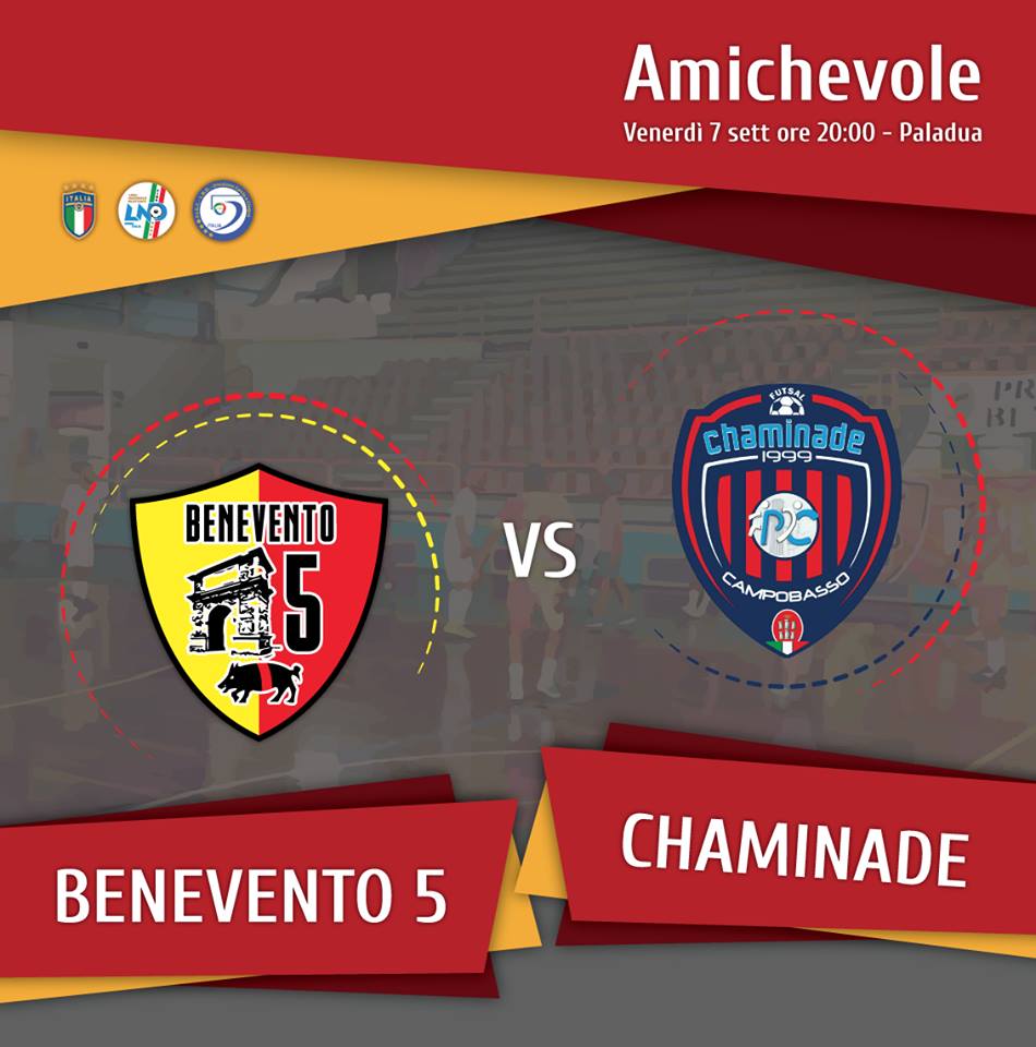 Locandina Benevento 5-Chaminade