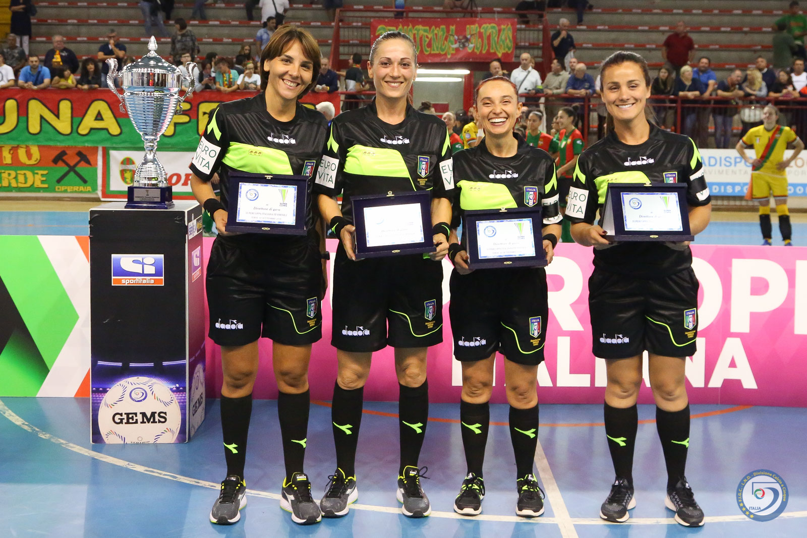 SUPERCOPPA ITALIA CALCIO A 5 - FEMMINILE - TERNANA-MONTESILVANO -