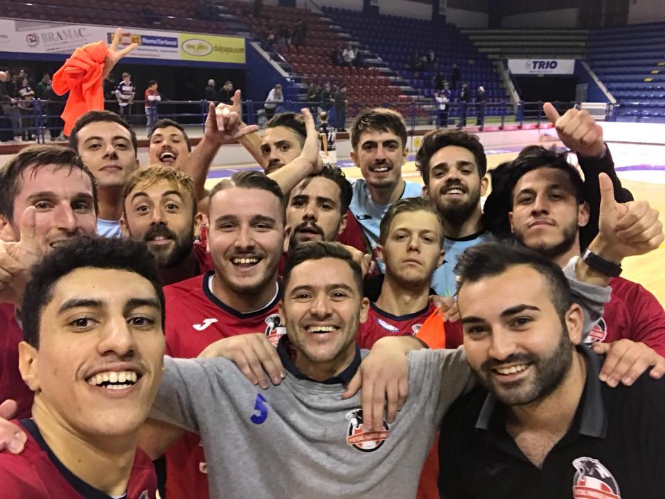 La gioia del Futsal Marigliano