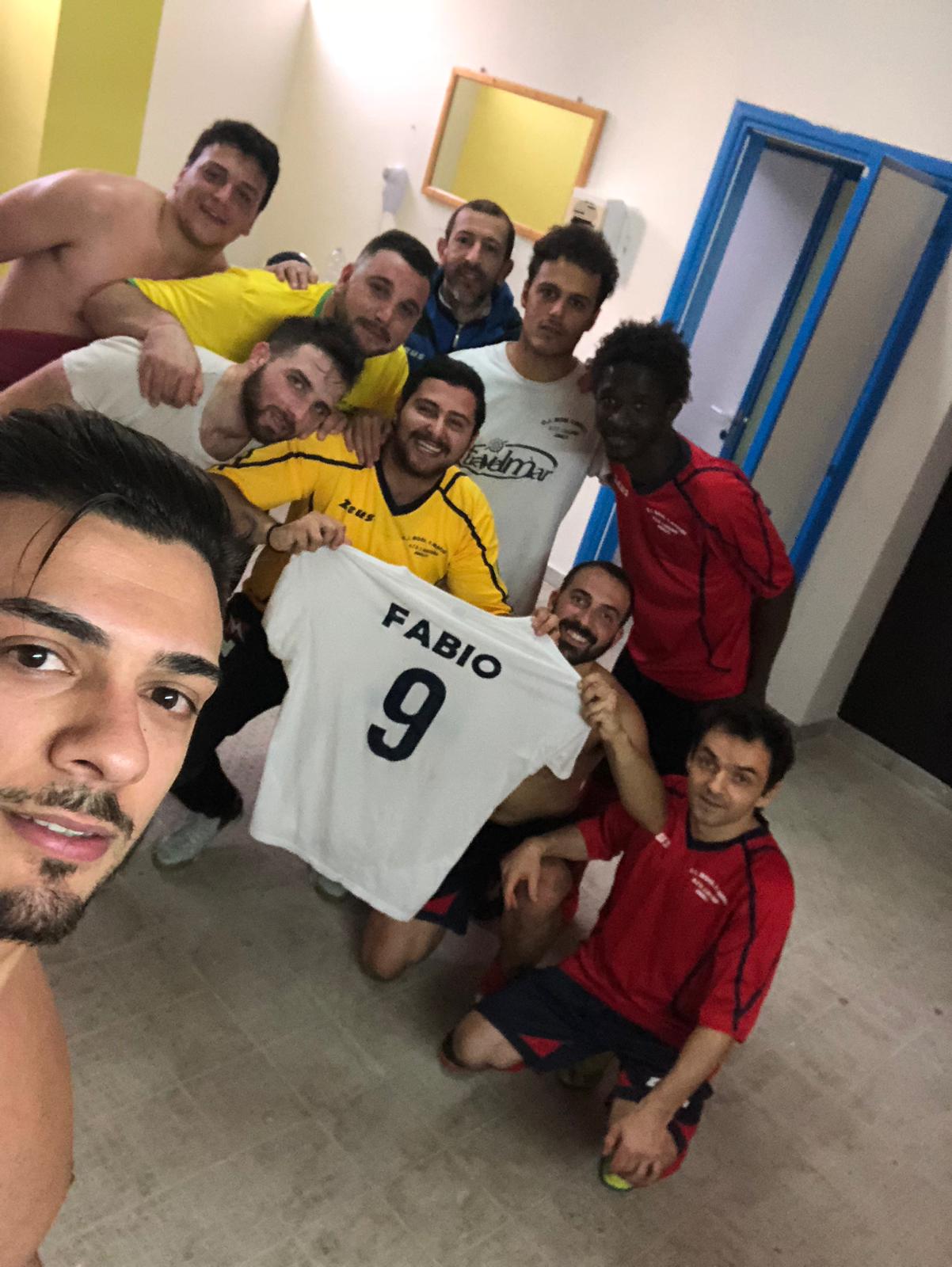 La dedica dell'Ancora Amalfi allo scomparso Fabio Borgese