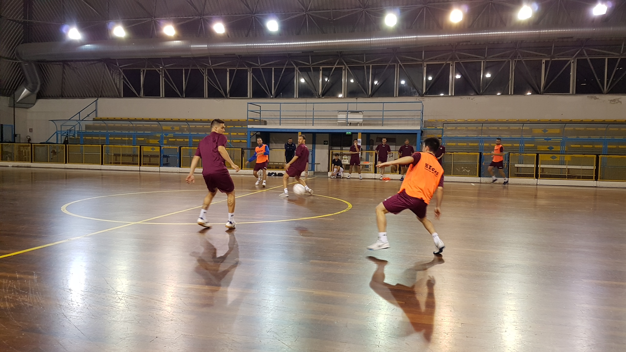 Alma Salerno allenamento Junior Domitia