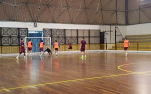 Alma Salerno rifinitura Futsal Fuorigrotta