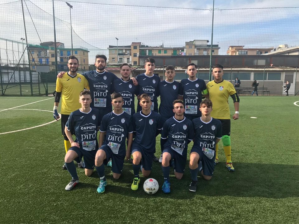 I ragazzi del Napoli Calcetto U19 élite
