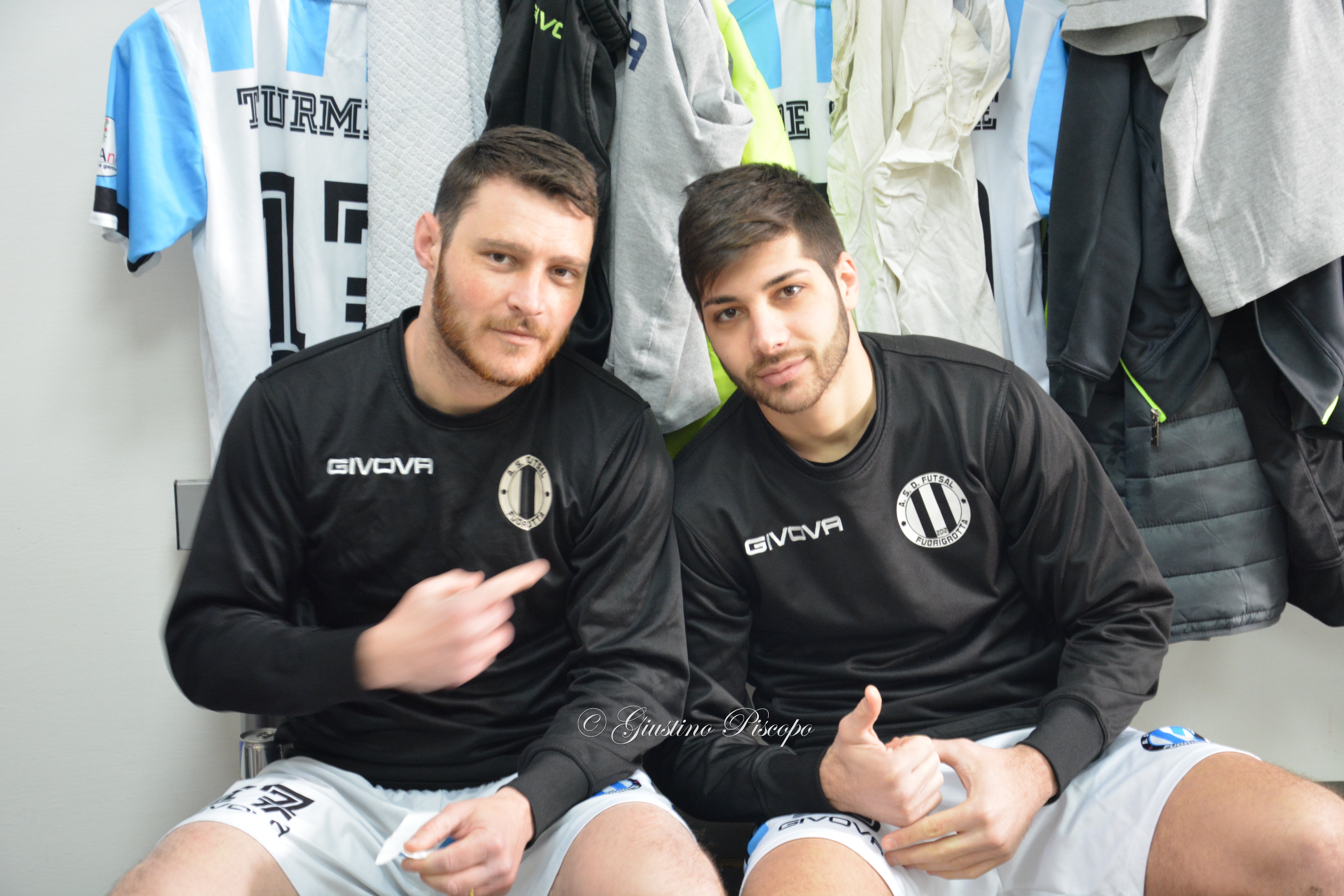 Luis Turmena e Luca De Simone in uno scatto di Giustino Piscopo