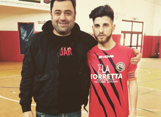 Giovanni La Marca con il presidente Luigi Ferrara