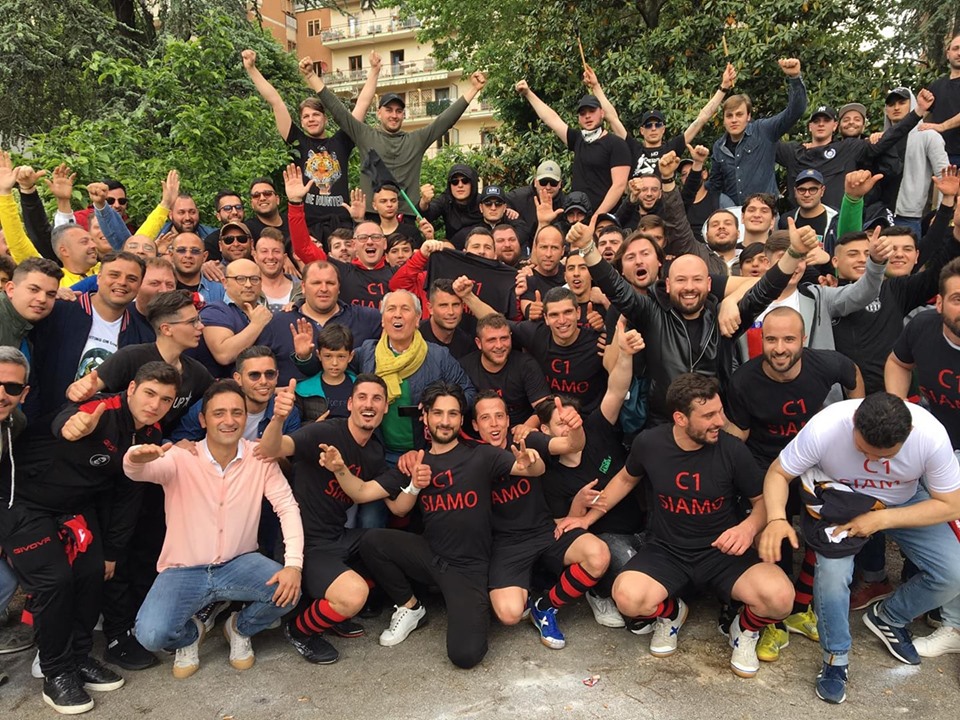 La gioia del Futsal Terzigno con i propri tifosi