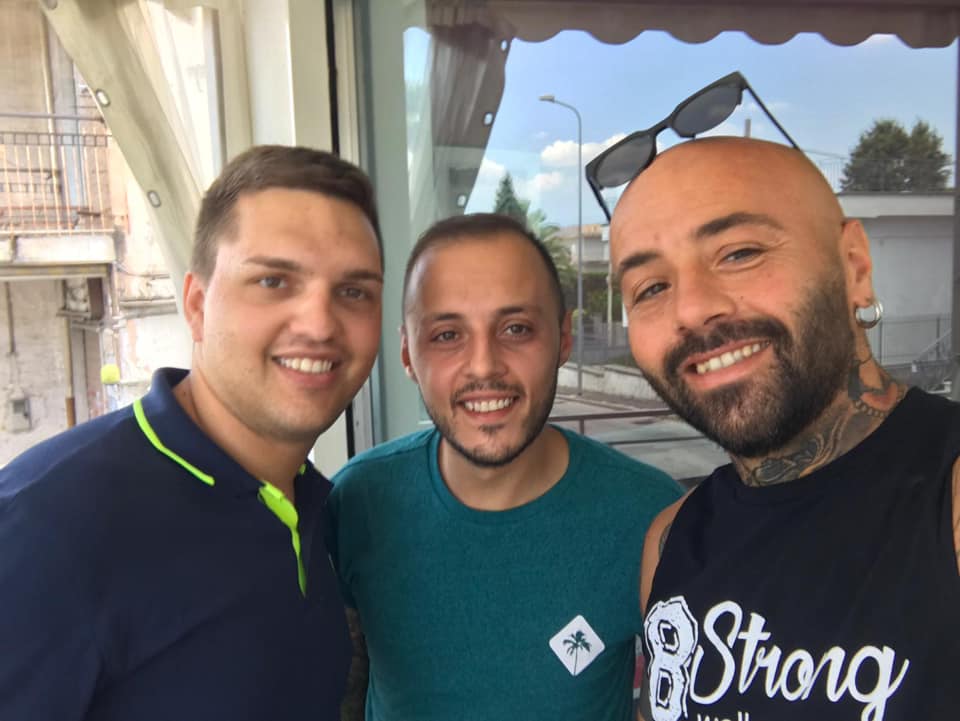 Salvatore La Marca, Luigi Capasso e Francesco Gallese