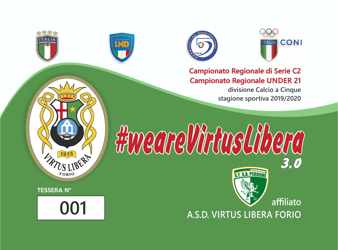 TESSERE STAGIONE 19-20