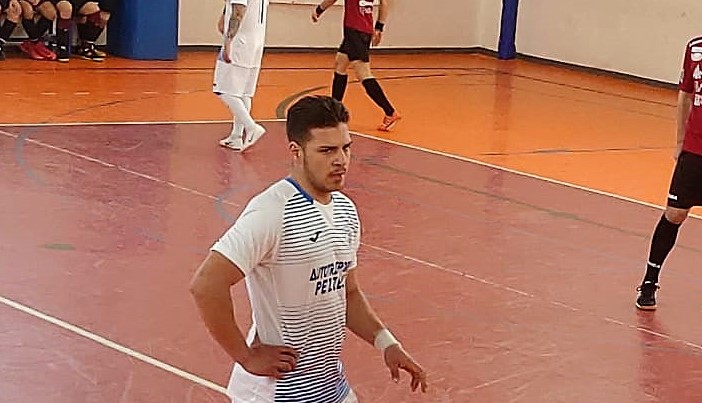 Francesco Russo con la maglia della Trilem nella passata stagione