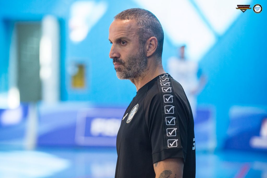 Fabio Oliva, tecnico del Futsal Fuorigrotta