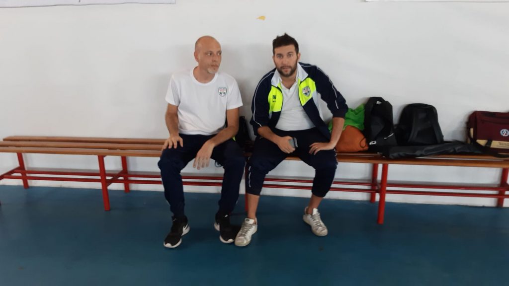 Mattia Gregoroni con Alessandro Piacente