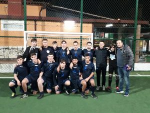 I ragazzi del Pozzuoli Futsal Flegrea U17 élite