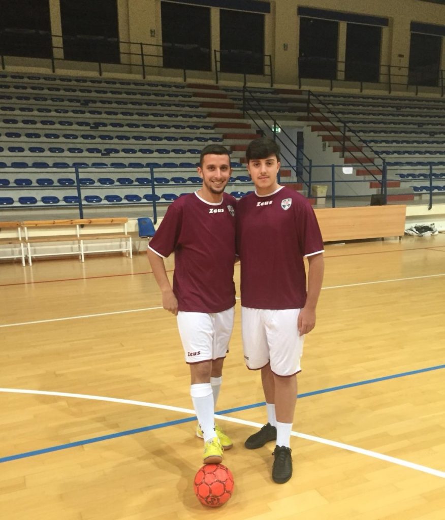 Alberto Ursomanno (sx) con Andrea Cavaliere (dx)