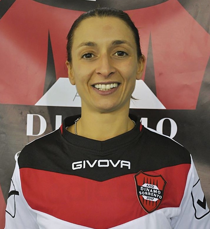 Valentina Guarracino con la maglia della Dinamo Sorrento