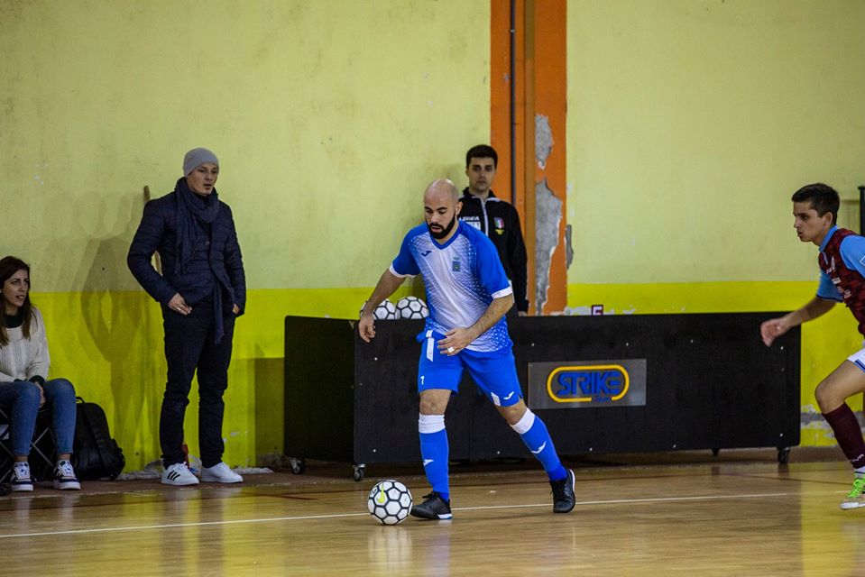 Ciro Della Corte con la maglia dello Junior Domitia