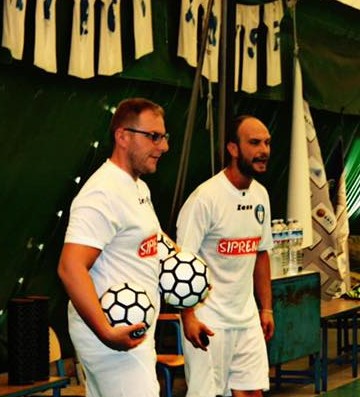 Gianpiero Parisi con Pasquale Campanile