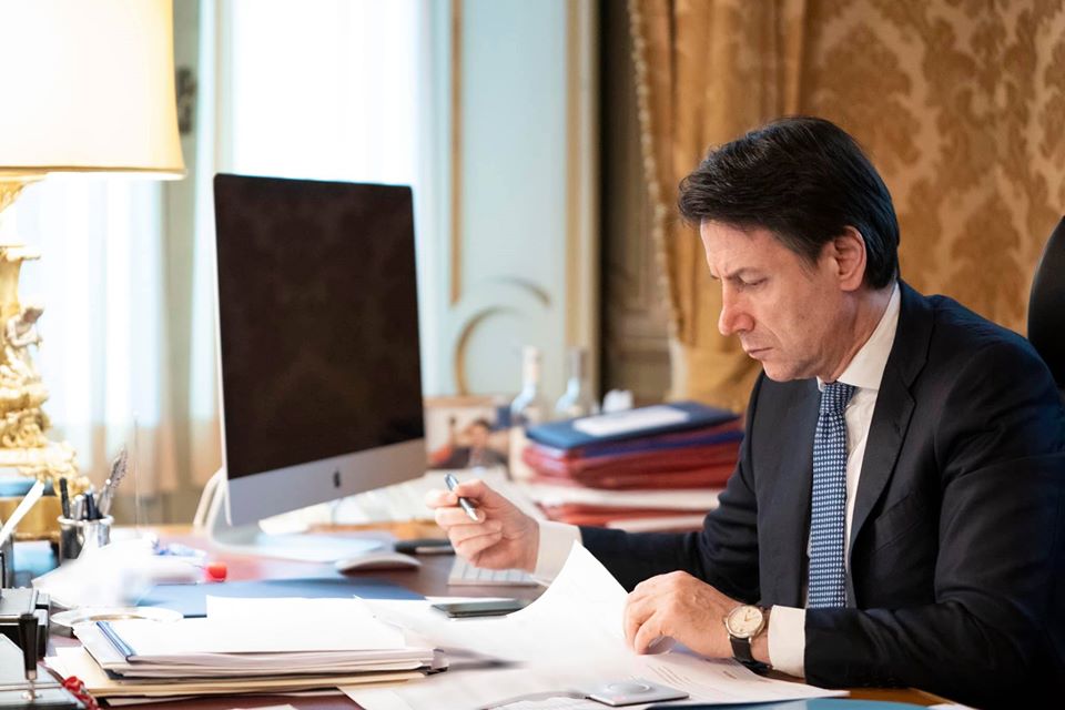 Giuseppe Conte, presidente del Consiglio