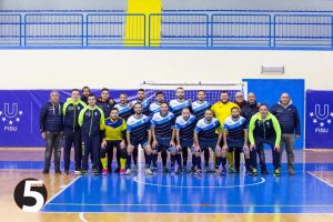 Il Futsal Coast prima della finale di coppa a Nocera
