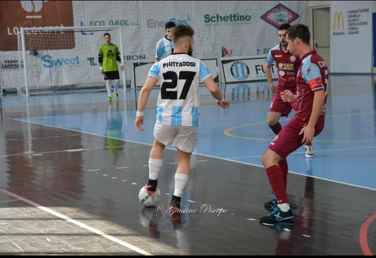 Luca Piantadosi ai tempi del Fuorigrotta in una foto di Giustino Piscopo