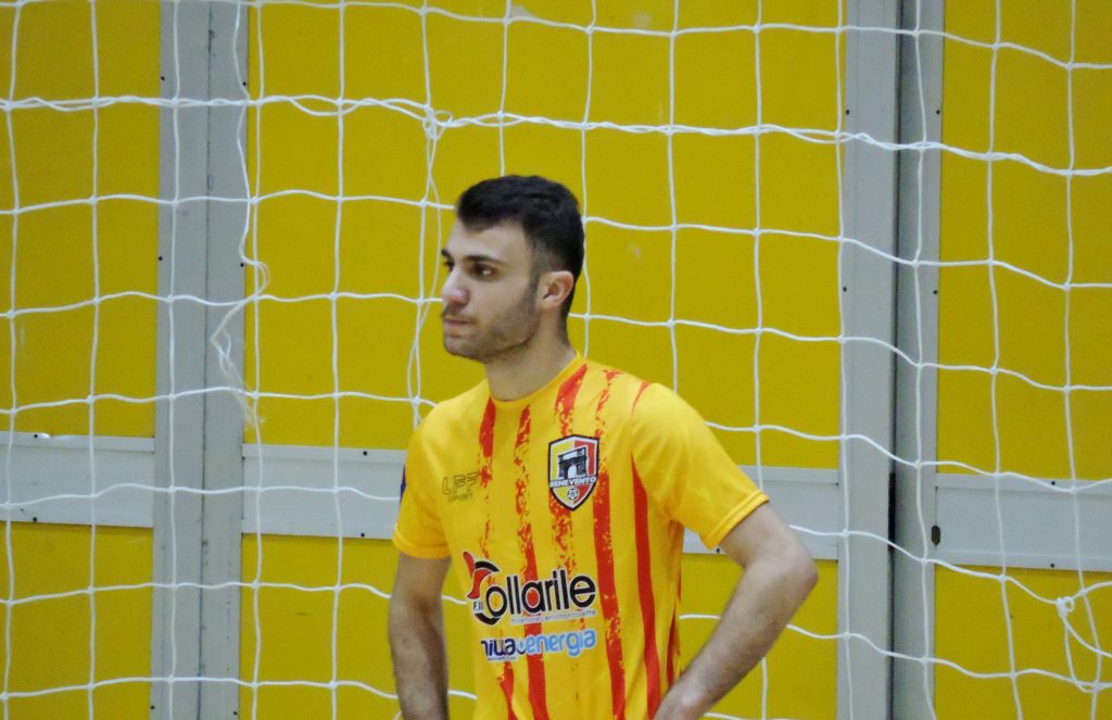 Fabio Calavitta, autore del momentaneo pareggio del Benevento 5