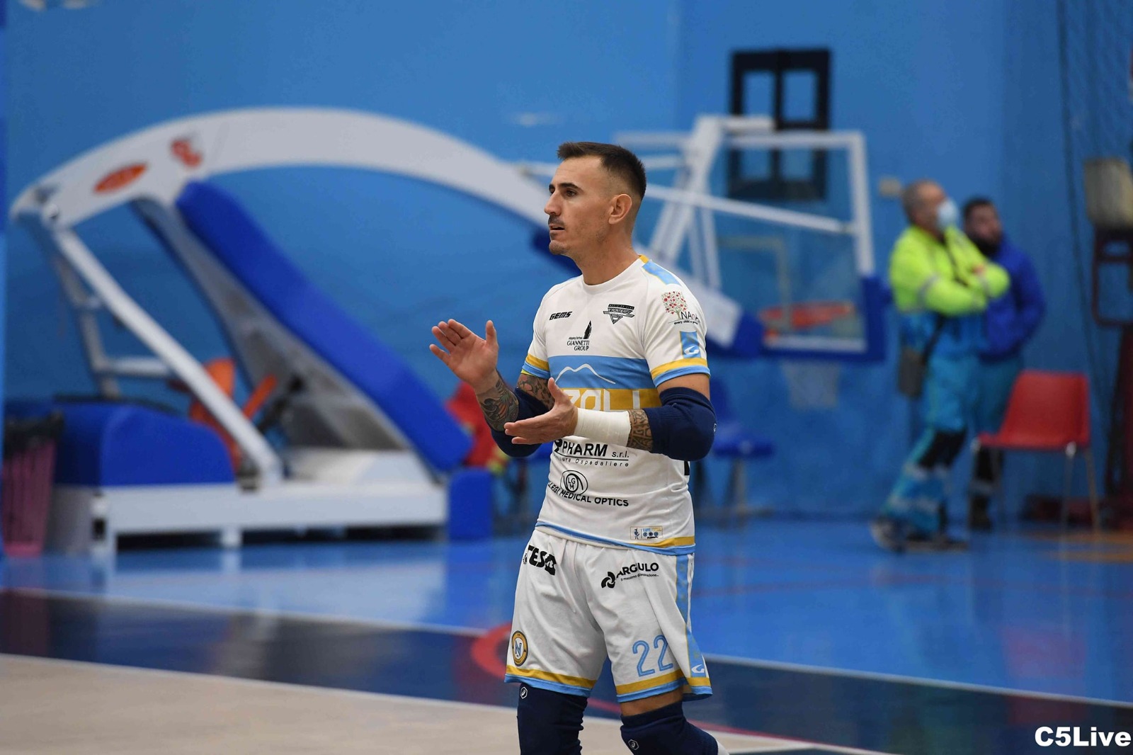 Francesco Molitierno, portiere Napoli Futsal Foto: C5 Live