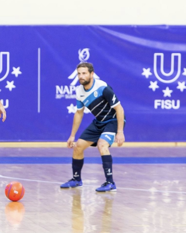 Sergio Di Martino nella precedente esperienza in maglia Futsal Coast