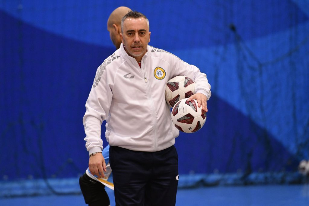 Piero Basile, tecnico Napoli Futsal