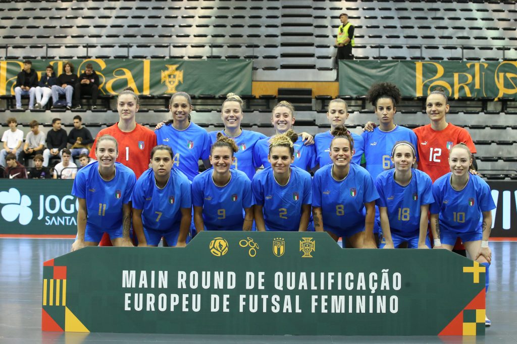 20.10.2022   Futsal Feminino UWFUTSAL EURO - Italia -Eslovenia