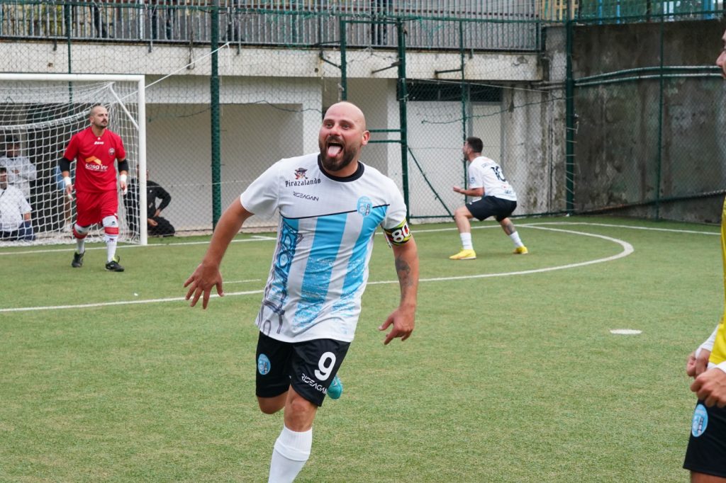 Umberto Battaglia, autore di due reti in Friends Arzano-Vesuvio